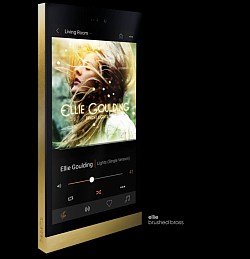 Ellie brushed brass